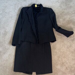 Elegant Black Women's Suit Set